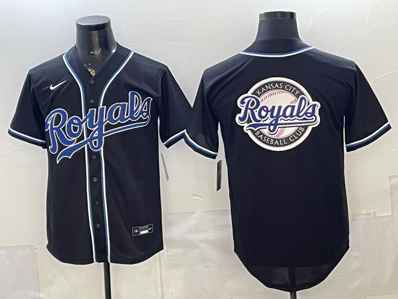 Men 2026 Kansas City Royals blank black Nike MLB jersey 0518001